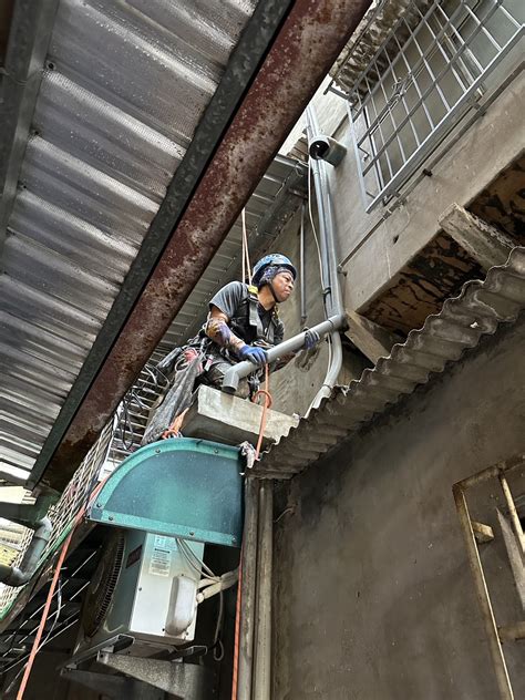 外牆冷氣排水管|外牆 冷氣 排水管 安裝 工程